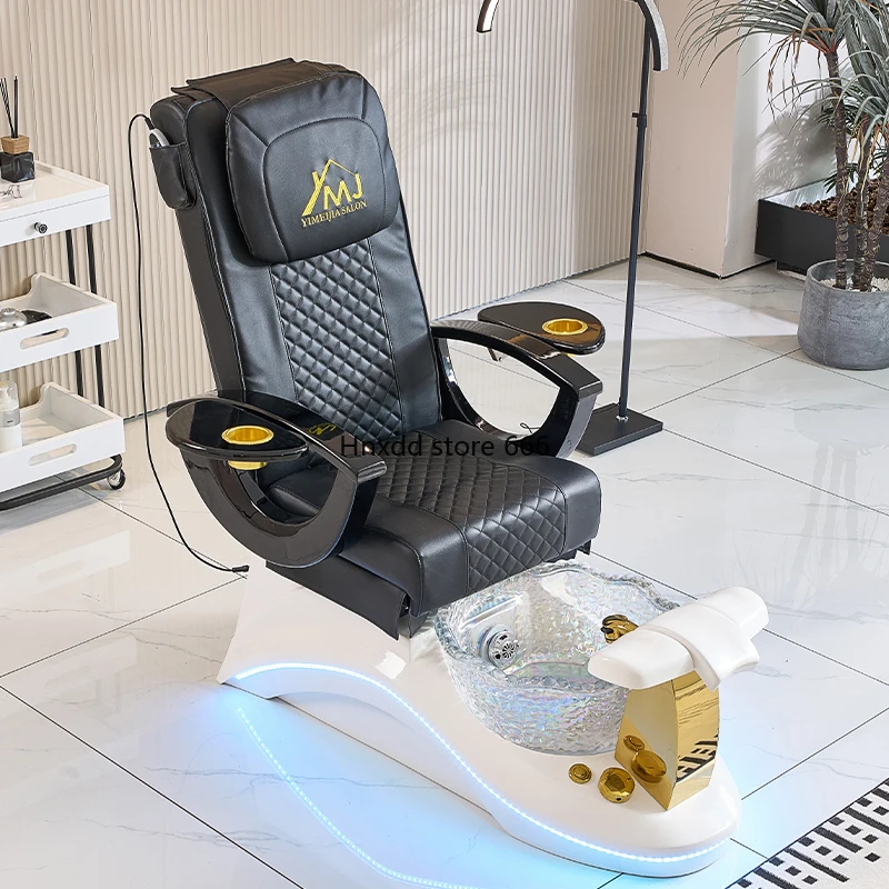 Modern electric reclining Salon Foot Care Manicure Chair throne Pedicure Chair