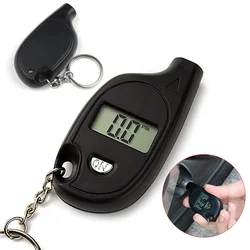 Lcd Digital Tire Pressure Gauge Car Tire Air Pressure Tester Meter Auto Car Motorcycle Tire Pressure Gauge Keychain Auto Tools