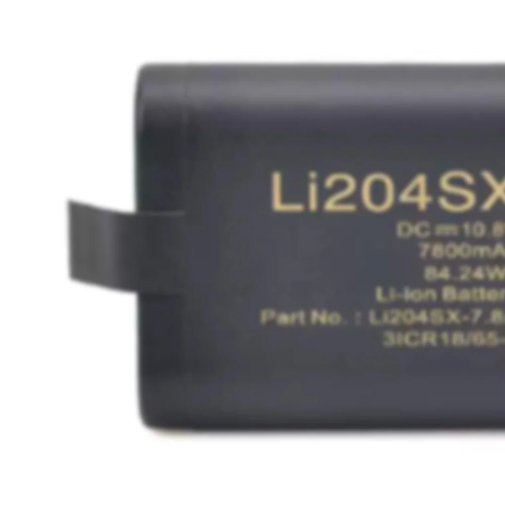 Li204SX 10.8V 84.24Wh 7800mAh Model Battery For OTDR JDSU MTS-6000 Viavi MTS-6000 MTS-6000A MTS-6000 T-BERD Phascan Ultrasonic
