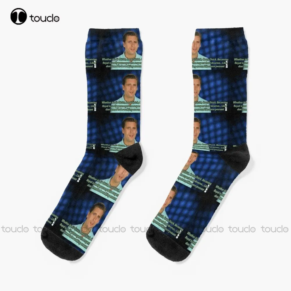 Lord Disick Scott Disick Socks Mens Socks Personalized Custom Unisex Adult Teen Youth Socks 360° Digital Printing Streetwear