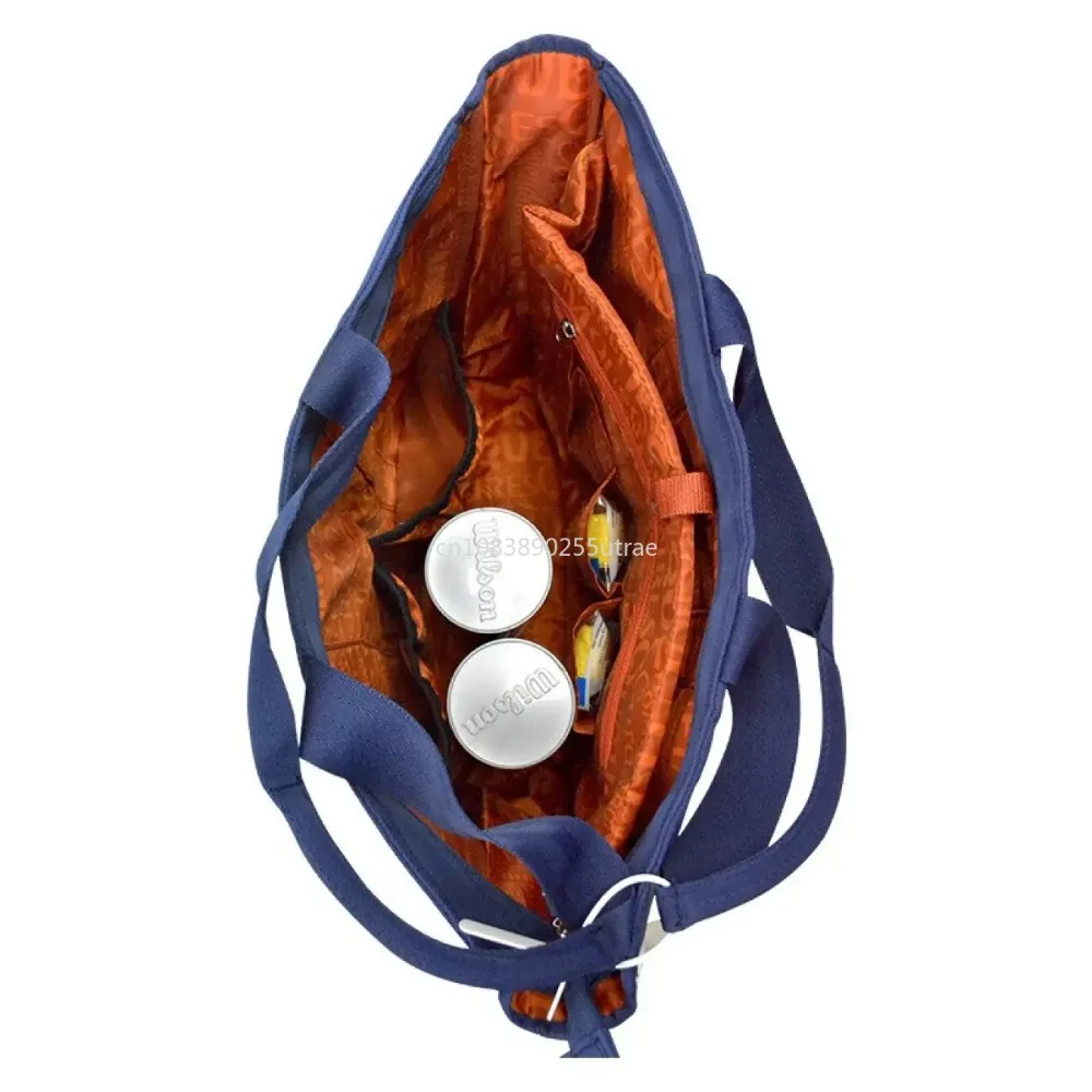 Wilson Roland Garros Tennis Carry Bag for up to 2 Racquets Two elastic compartments, capable of accommodating up to 2 bottles