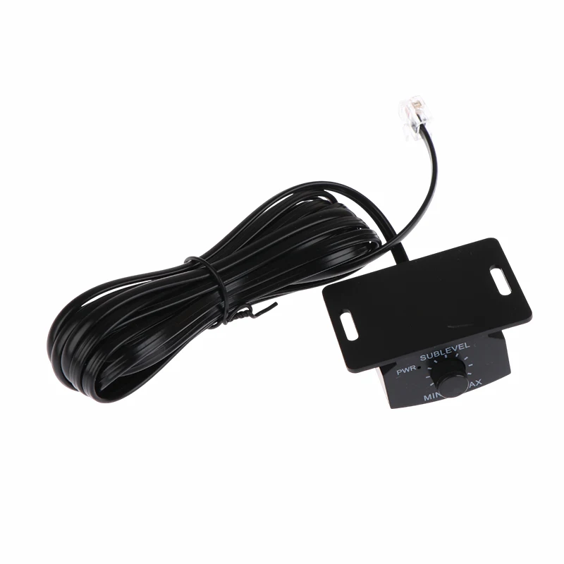 1Pcs Car Audio Volume Control Knob Remote Bass Controller With Cable Amplifier Accessory view 4
