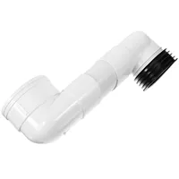 Extensor de Brida para Inodoro, Material de PVC, Desviador de Drenaje para Inodoro, Resistente al Desgaste y de Larga Duración, para Baño Doméstico y Comercial