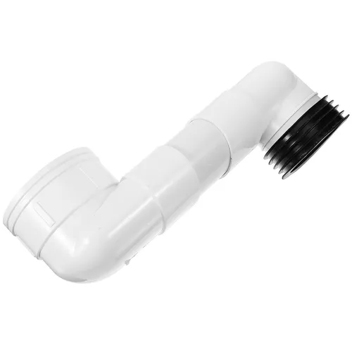 Imagen 1 del producto Extensor de Brida para Inodoro, Material de PVC, Desviador de Drenaje para Inodoro, Resistente al Desgaste y de Larga Duración, para Baño Doméstico y Comercial