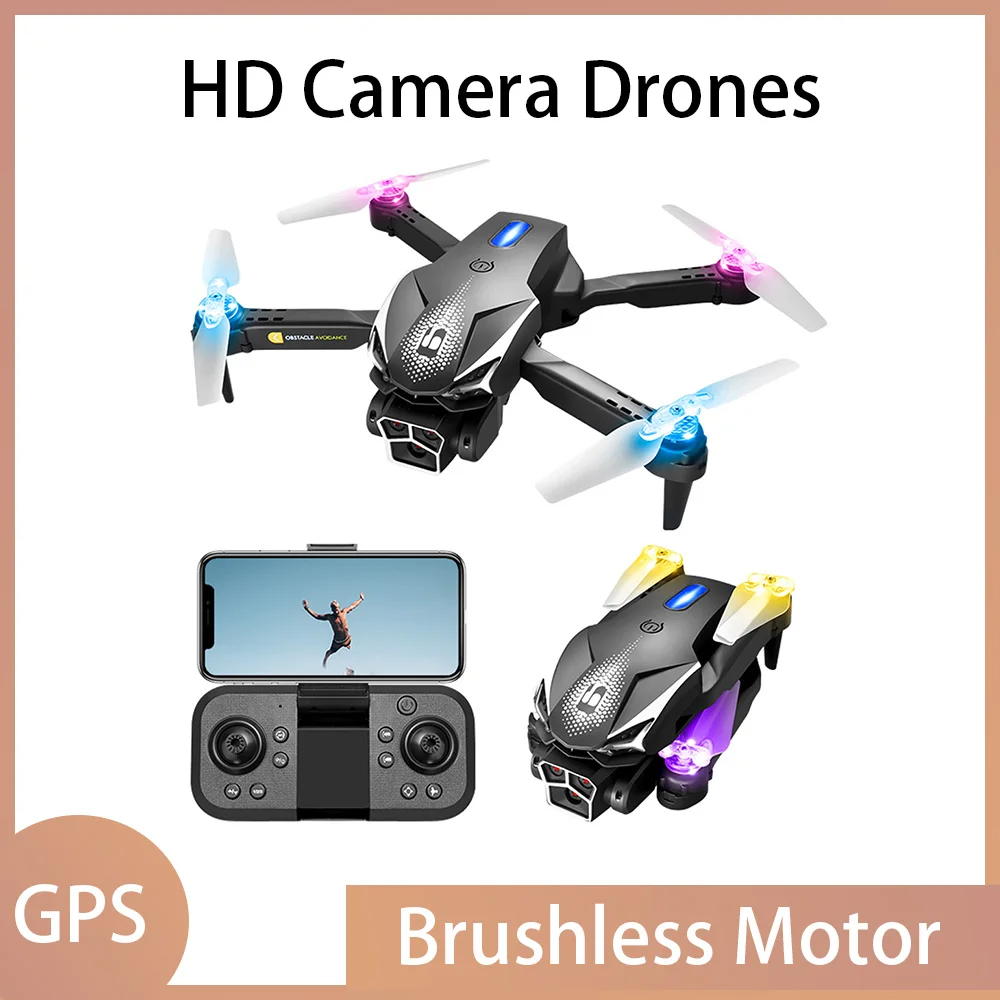 

Drone 4K Professional 360° GPS HD Camera Drones Ultra Long Range 5G WIFI FPV Video 4k UAV control RC Quadcopter Helicopter Toys