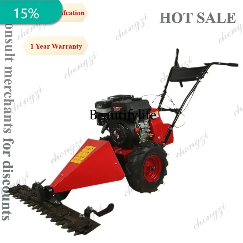 

A172 Hand-pushed lawn mower convenient garden orchard self-propelled lawn mower lawn weeder Oscillating Multi-GardenTools