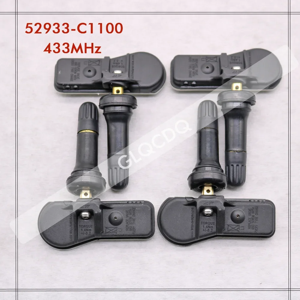 TPMS SENSOR FOR 2015 2016 2017 2018 2019 2020 HYUNDAI TUCSON (TL) TIRE PRESSURE SENSOR HYUNDAI TPMS 433MHz 52933-C1100