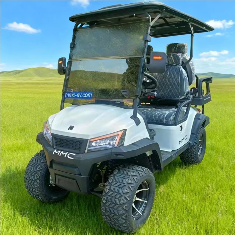 المبيعات المباشرة من المصنع الصيني: بطارية ليثيوم عالية السرعة 48 فولت، 60 فولت، 72 فولت، 4 مقاعد، عربة جولف 4WD #6