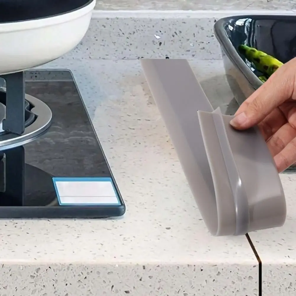 24 Inches Kitchen Stove Gap Strip Silicone Anti-Stain Oven Anti-spill Seal High Temperature Resistant Easy to Clean