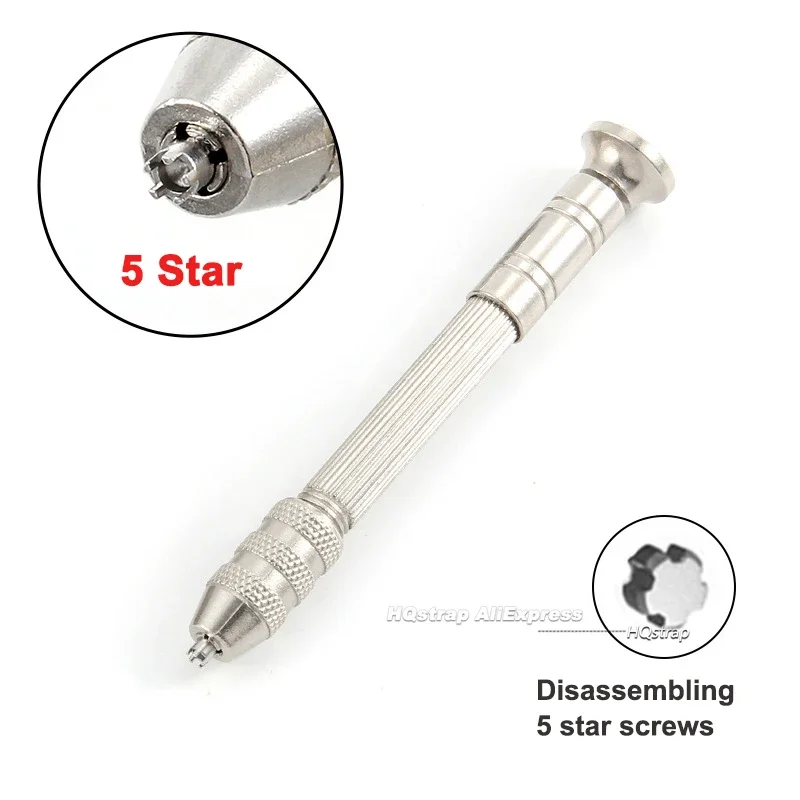 High Quality Screwdriver for Richard Mille Watch Case Remover Repair Tool 4/5 Spokes Stars for Replacing Straps Watch Accessorie