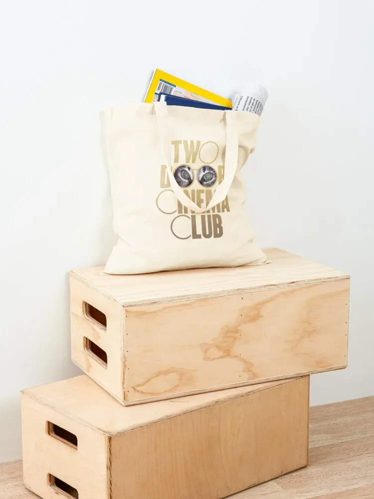 حقيبة حمل نادي سينما ببابين، حقيبة قماش، حقائب توصيل مجانية، حقيبة كبيرة للنساء، للمتسوقين #4