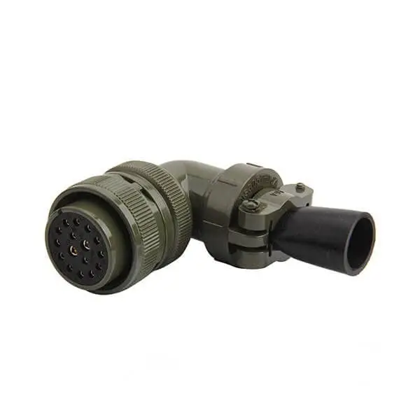 Military Spec Connectors MS3108A24-7S DDK Circular Solder Cup RA Cable Mount 16pin Female Plug 5015 Terminal Connector