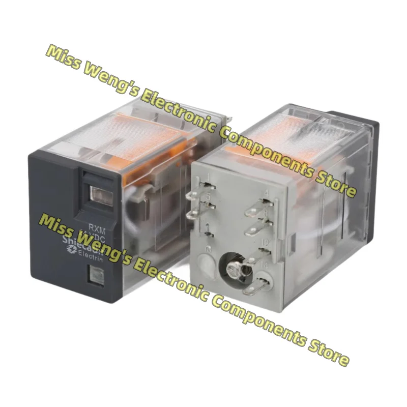 5PCS/LOT intermediate relay AC/DC 220V 4 sets  RXM4LB2BD RXM4LB2P7 RXM4LB2FD RXM4LB2JD RXM4AB2BD RXM4AB2P7 RXM4AB2B7 RXM4AB2F7