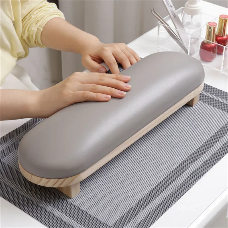 

Professional 1PC PU Leather Arm Rests Manicure Table Mat Nail Hand Pillow Cushion Hand Pillow Holder Nail Art Stand Salon Tool