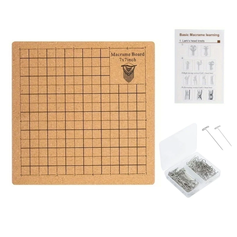 Portable Board Reusable Braiding Mat Essential Tool Set Soft Board with Instructions Portable Crafting Mat for Craft