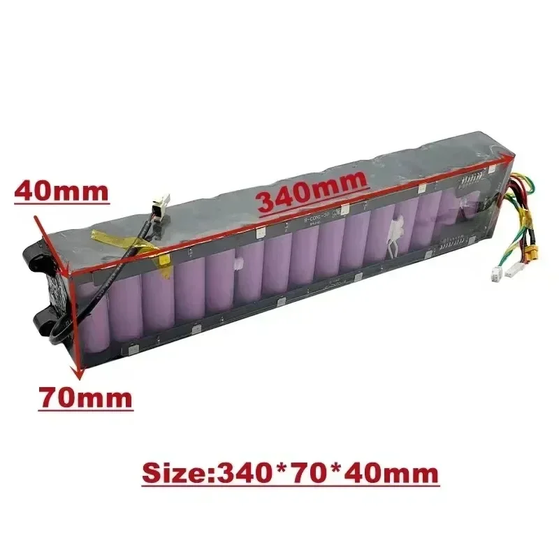 10S3P 36V 20Ah scooter battery pack suitable for Mi Jia M365, electric scooters, BMS board waterproof Bluetooth communication