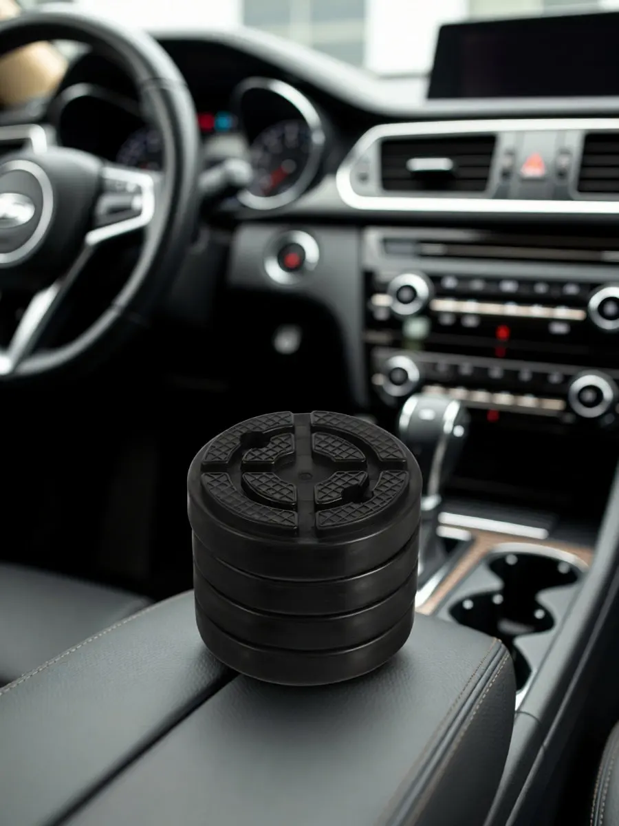 4Pcs Professional Two-Post Car Lift Rubber .72x1.18 Inch Pressure Resistant Lifting Pad for Vehicle Hoist Protection