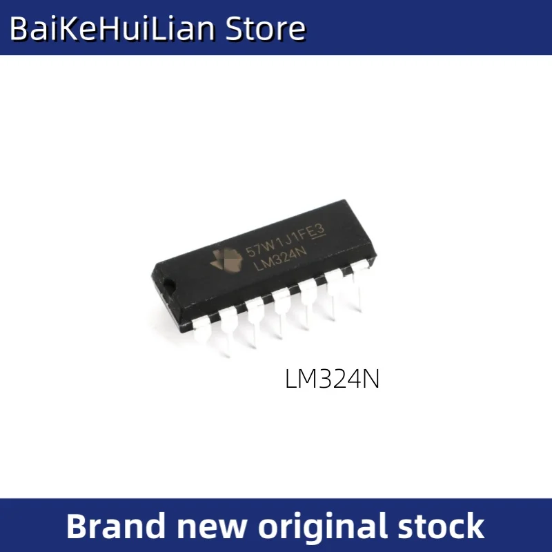 

Совершенно новый оригинальный чип четырехполосного операционного усилителя LM324N DIP-14, прямая вставка