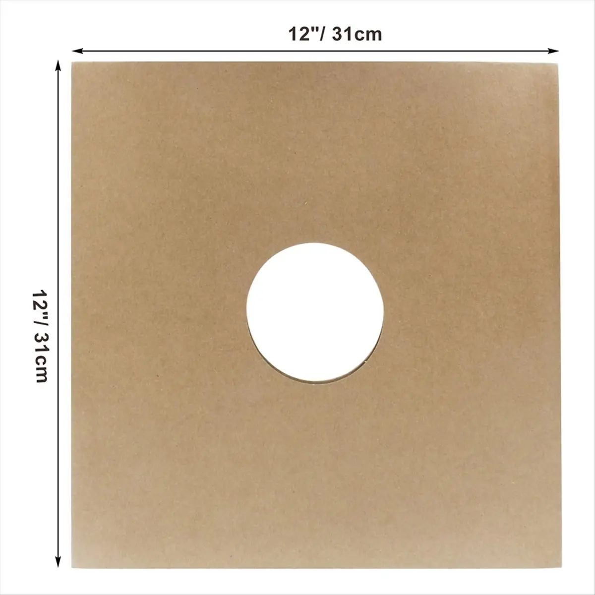 N15R NEW-10PCS 12 Inch Vinyl Record Sleeves Album Protective Covers Paper Vinyl Record Inner Sleeves
