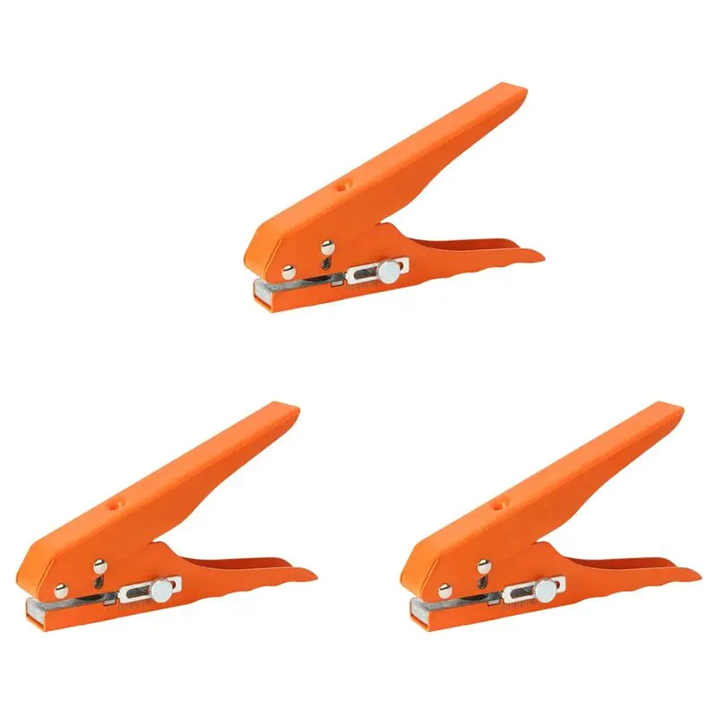 

N84R 3Pcs 15Mm Edge Banding Punching Pliers Woodworking Screw Hole Cover PVC Punching Tool
