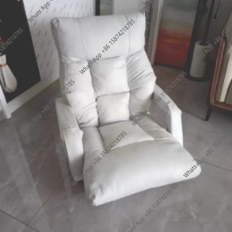 X68 Portable Folding Chairs Multifunction Chaise Living Room Relaxing Lazy Sofa Individual Comfortable Backrest Chair Floor Seat