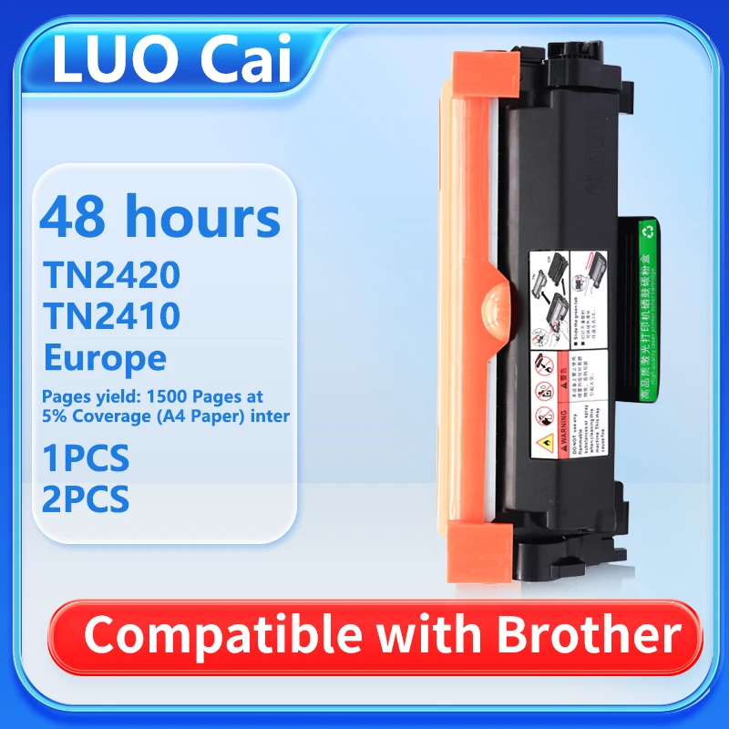 TN2420 2410 TN-2420 DR2420 с чипом, совместимым тонер-картриджем для Brother L2310D L2370DN L2375DW L2550DN L2510D L2710 L2730