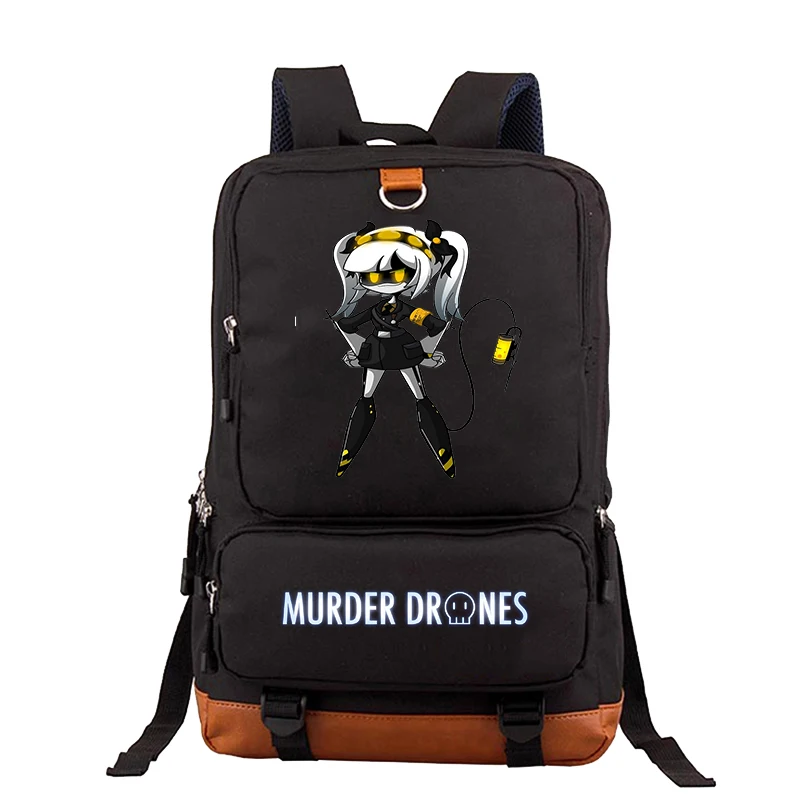 Murder Drones Backpack High Quality School Students Rucksack Teenager Travel Daypack for Women Laptop Computer Shoulder Bag