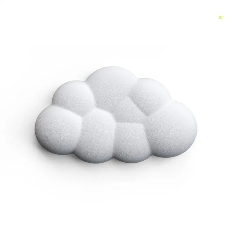 Cloud-Shape คีย์บอร์ดและเมาส์แผ่นรองข้อมือ Mousepad ฐานกันลื่น, เหมาะสำหรับ Office และ Gaming Mousepad Dropshipping