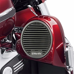 Herdio 3'' 2PCS Waterproof Marine Speakers Full Range Audio Motorcycle Speaker Stereo System With MAX Power 140W For Boat UTV