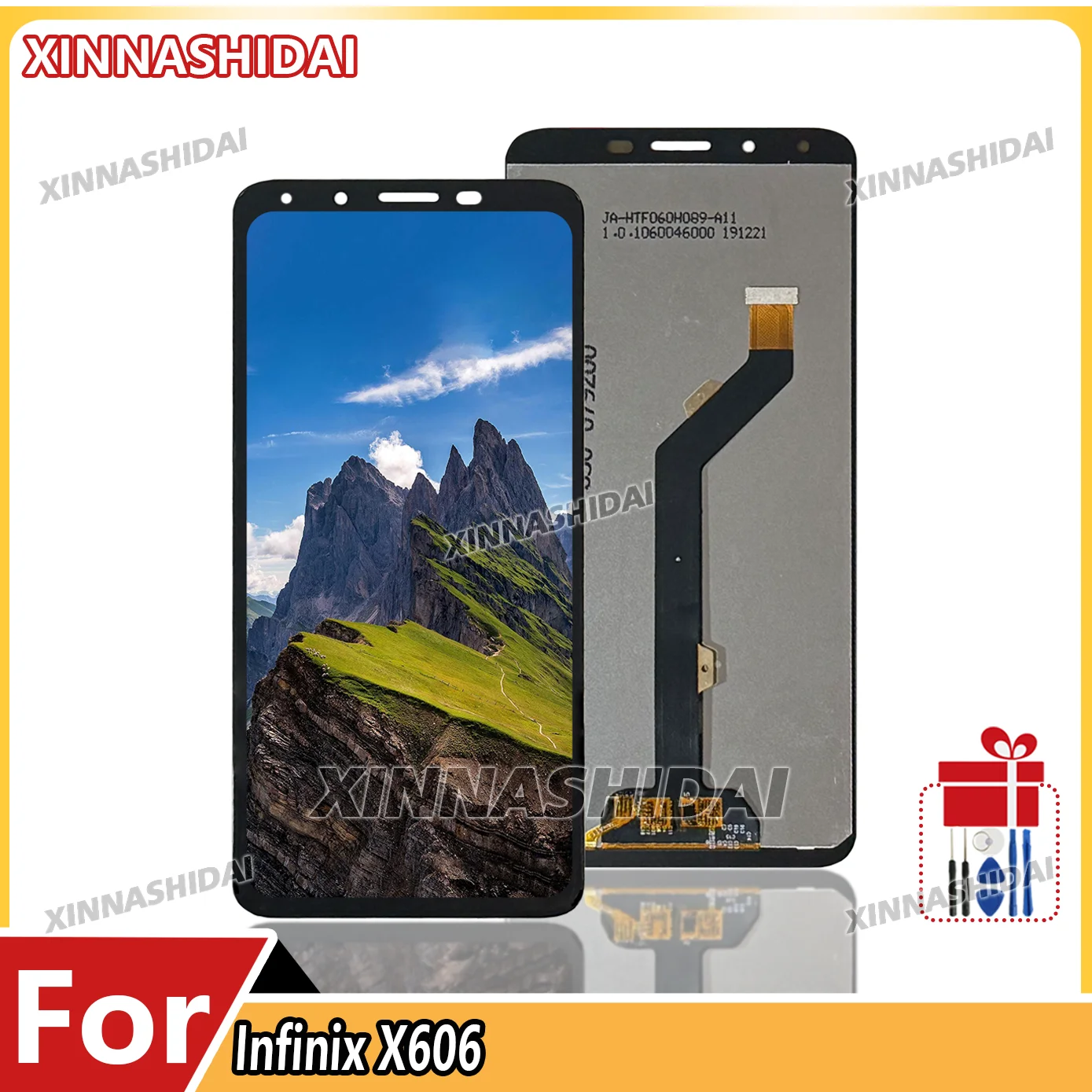 6,82 "Neue AAA + für Infinix Heißer 6X606 LCD Display Touchscreen Digitizer Montage Glas Panel Heißer 6 ersatz