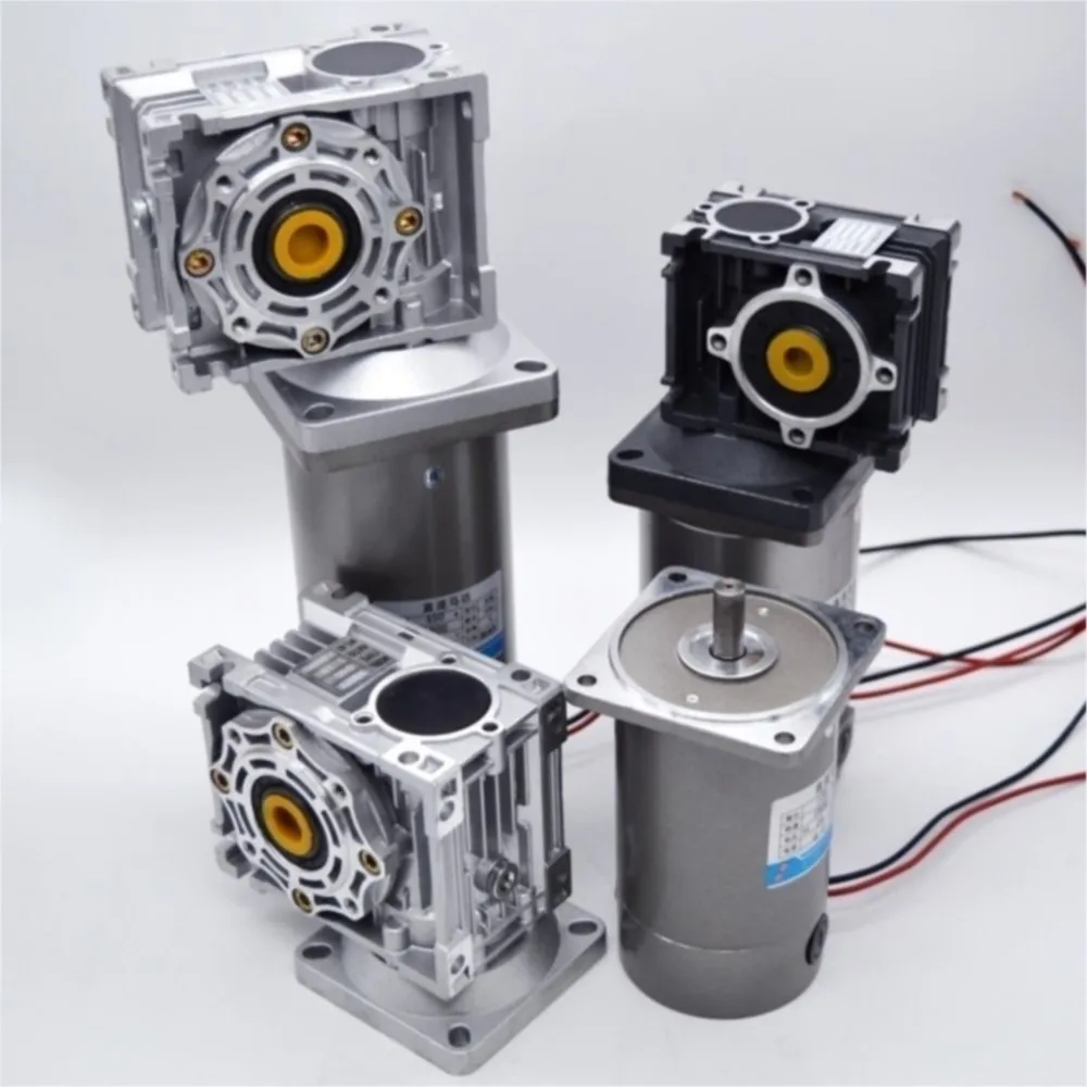 JHZ for450W DC reduction motor worm gear reducer 12V/24V high-power variable speed motor