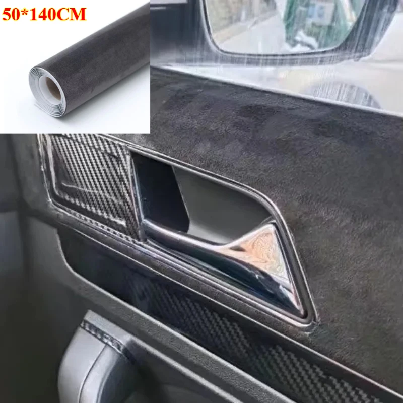 

1PCS Self-Adhesive Suede Fabric Repair Patch for Car Interior Velvet Fabric DIY Sticker for Leathercraft Furniture Renovation