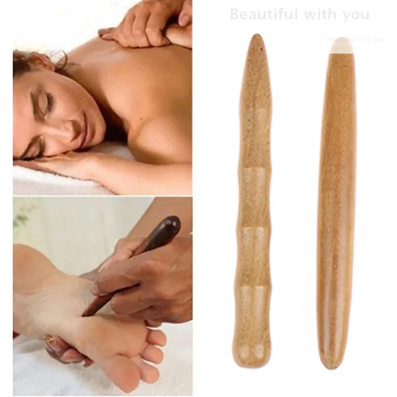 

1/3PCS Original Wooden Foot Body Massage Stick Relieve Muscle Soreness Relaxing Tool Foot Reflexology Massager