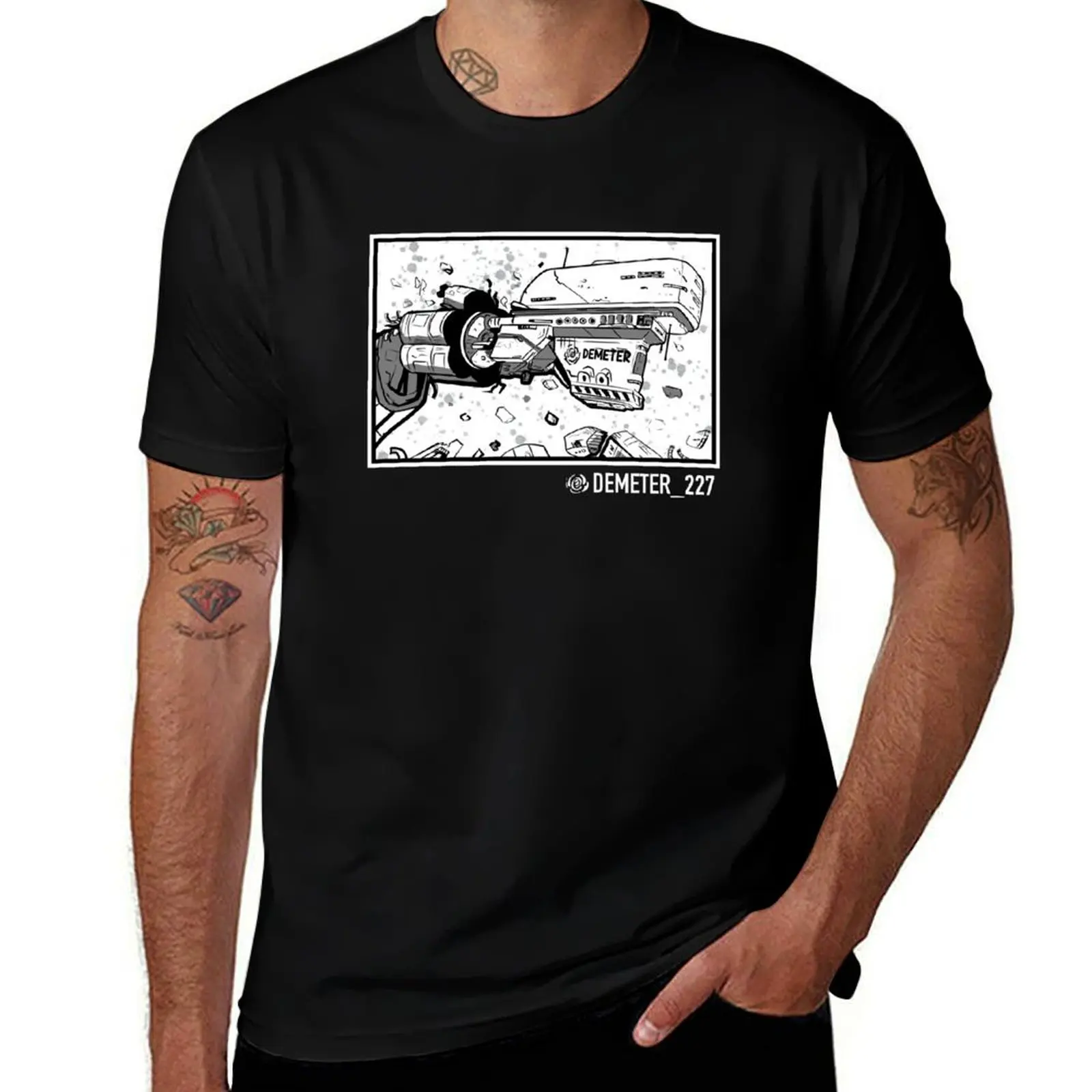 

demeter 227 scavengers reign crash in the space T-Shirt hippie clothes plus sizes sweat shirts, men