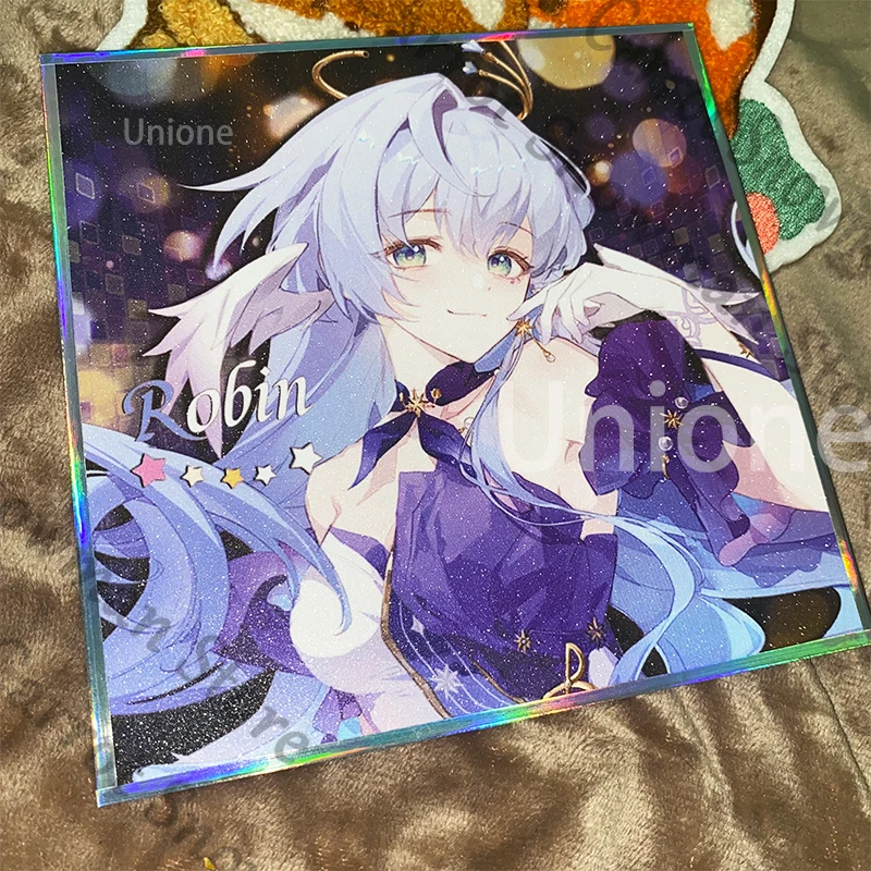 هونكاي: Star Rail XT - سلسلة شخصيات لزملاء روبن منتج مشتق ورق ملون 58 مم شارة جمع عرض هدية