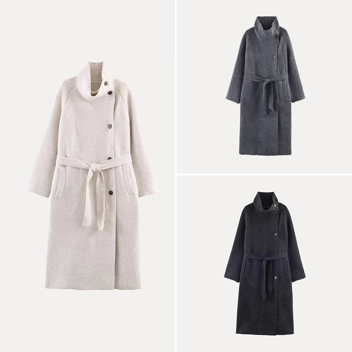 

Faionable Thi Long Coat Women's Winter 2025 New Arrival Z Brand Chinese Made Aospheric Personali Sle