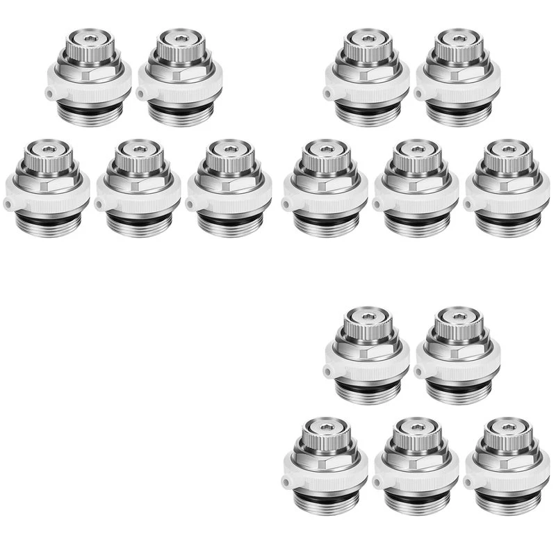 B69C 15X Radiator Exhaust Valve Copper Fully Automatic Heating Exhaust Valve 1/2/Inch Air Vent-Plug Valve Fully Automatic Air