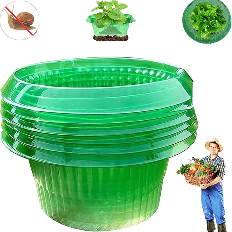 5/10/15/20pcs Snail Collars Slug Plant Protection Collars Vegetables Covers Reusable Agricultural Plant Snail Guard Save Water