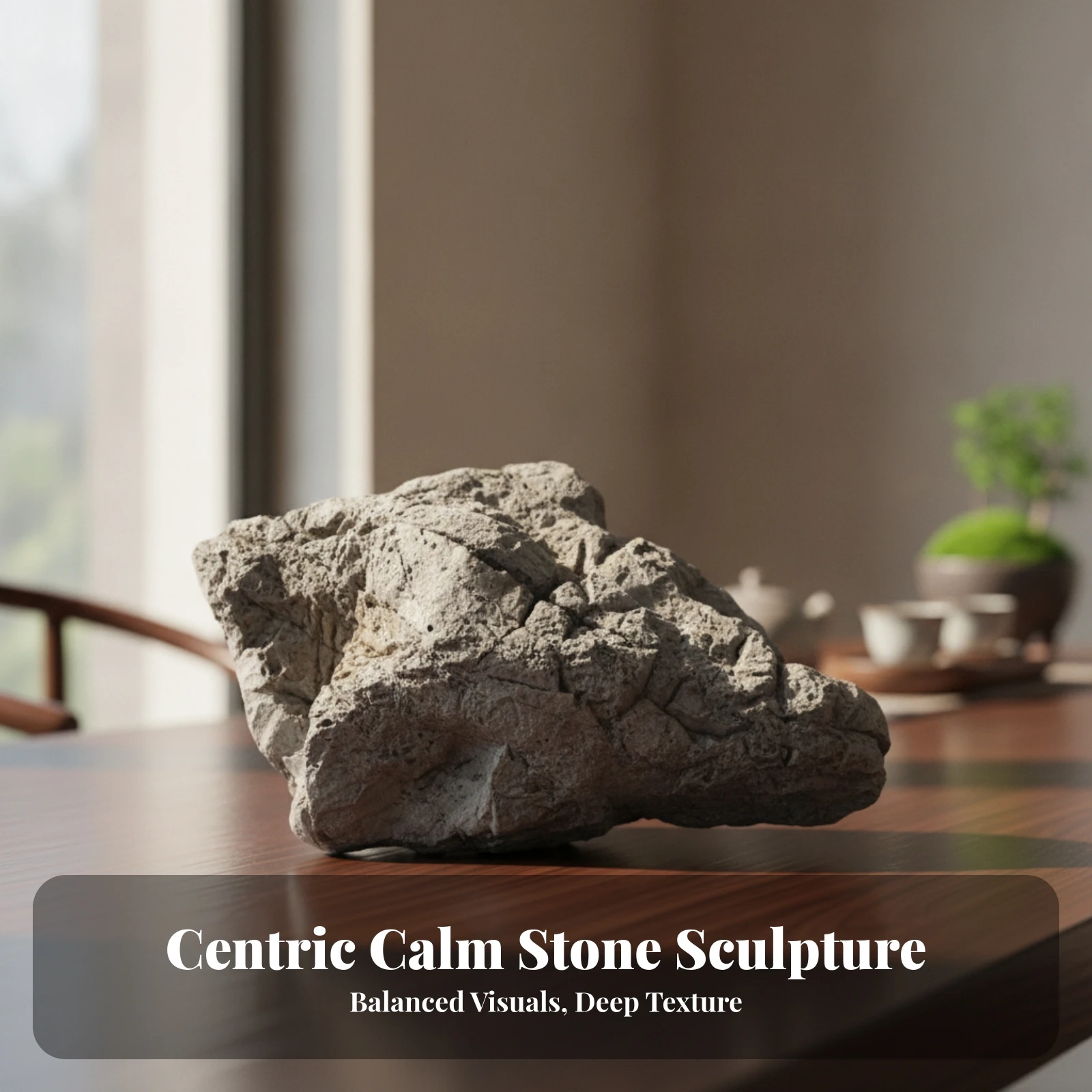Artificial Rock with Hanging Loop Natural Look Artificial Rock Faux Stone Textured Prop Versatile for Visual Merchandisers