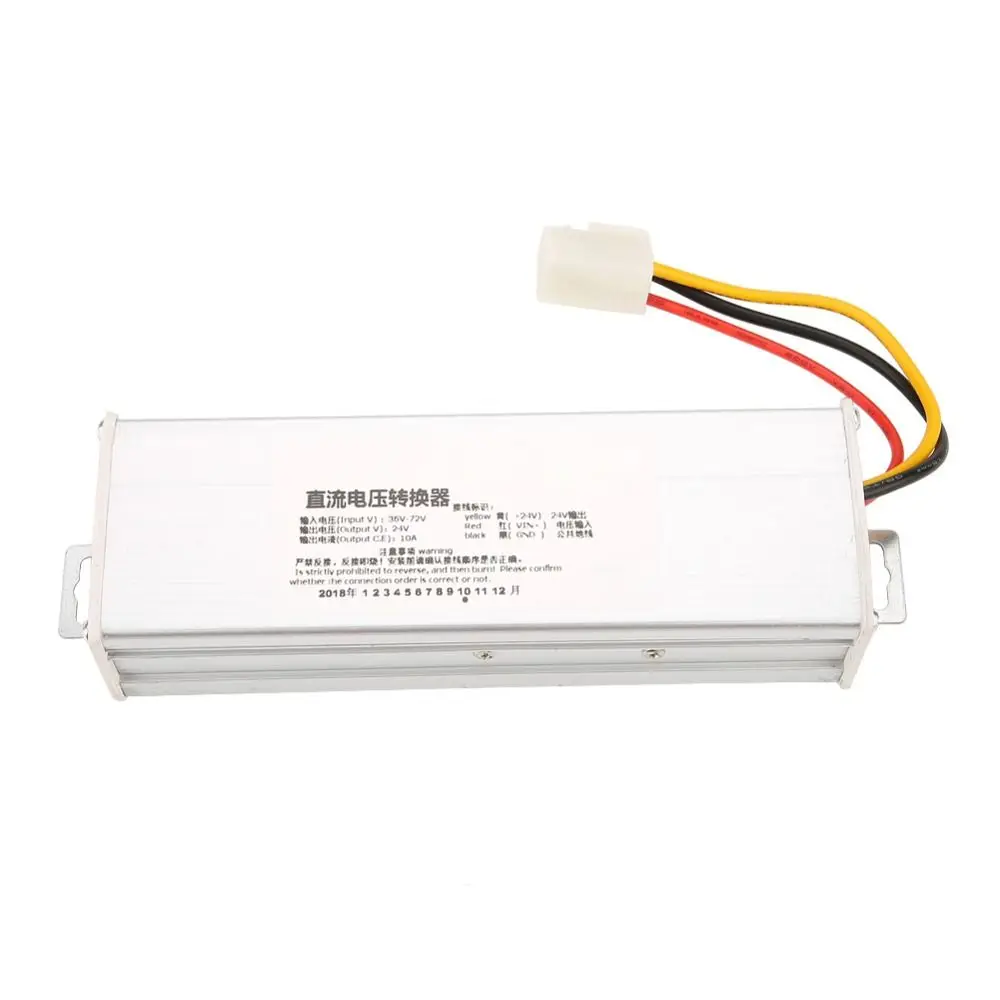 36V-72V Input DC-DC Voltage Step Down Module 24V10A Output 240W Power Power Supply Converter Power Transformer Fans