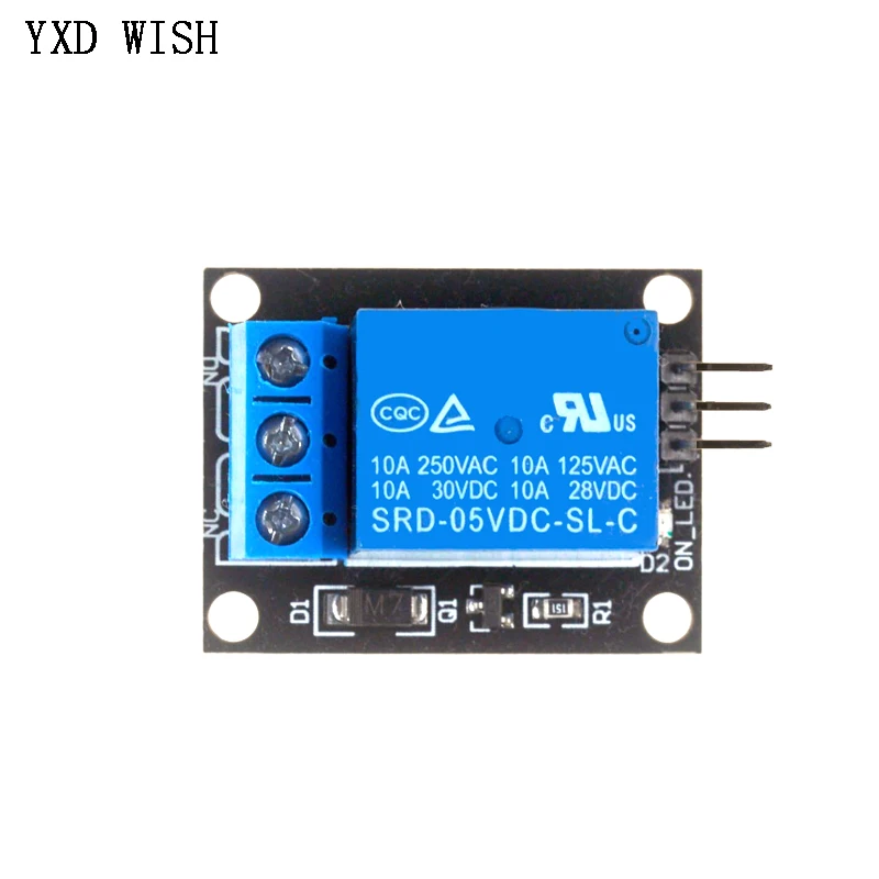 10pcs KY-019 5V One 1 Channel Relay Module Board Shield For PIC AVR DSP ARM For Arduino 1 Way Relays