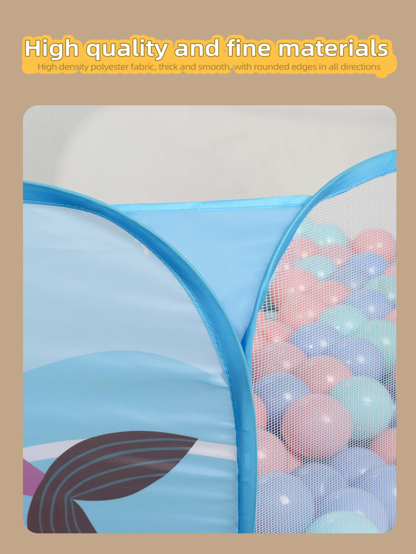 5 أنماط من حظائر الكرات للأطفال قابلة للطي مع حلقة كرة سلة، قابلة للتنفس للاستخدام الداخلي والخارجي للأطفال الصغار