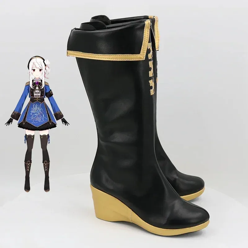 

wiwiwi 123RealCos Vtuber Mia Runis Shoes Boots Halloween Cosplay Costume Accessory