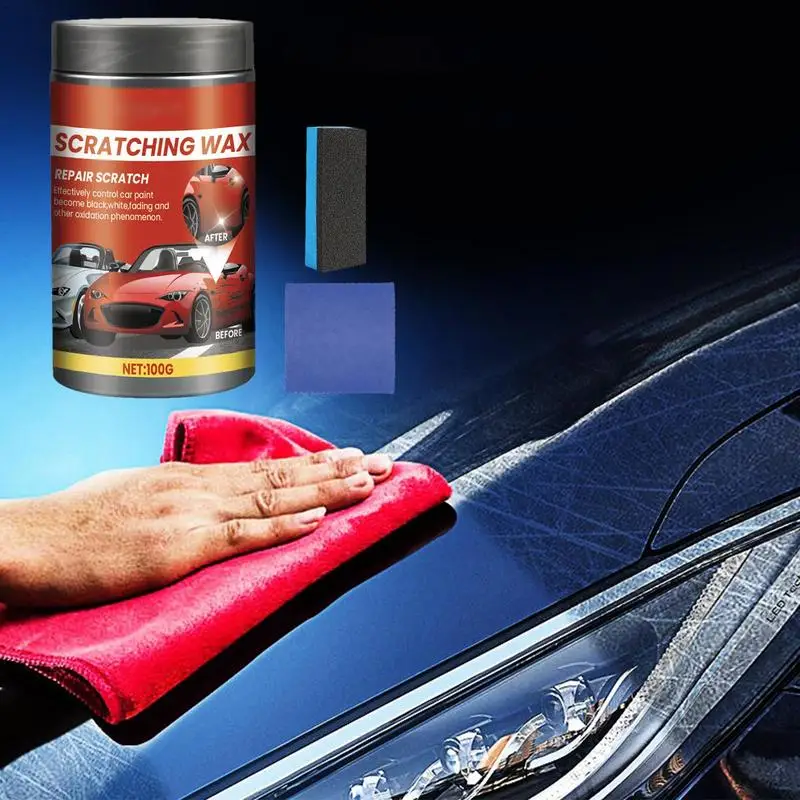 Scratch Repair Wax For Car Scratch Repair Wax Car Paint Scratch Repair Car Polishes & Waxes Enhances Vehicle Shine