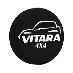 Custom Vitara Offroad Spare Wheel Cover for Suzuki Mitsubish 4x4 RV Tire Protector 14