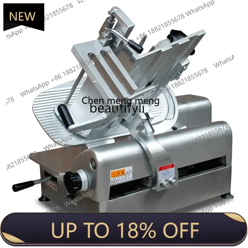 

Z189 Commercial Automatic Small Electric Beef and Mutton Slicer Desktop Multifunctional Cutting Machine