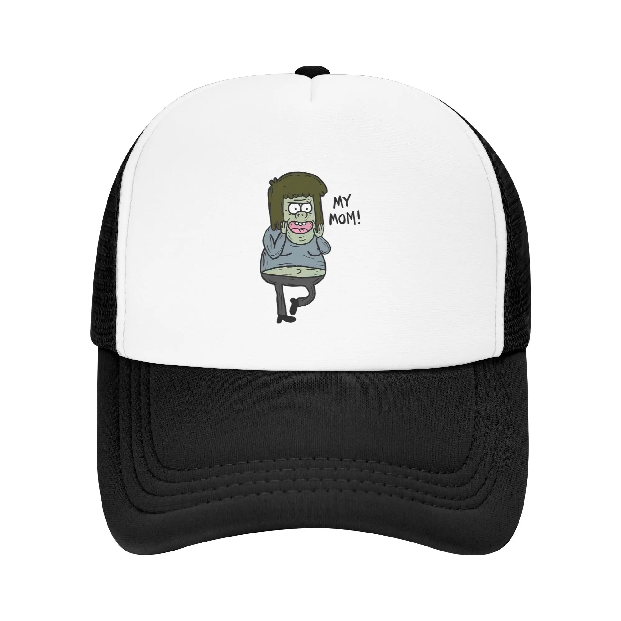 Muscle Man  My Mom! Regulars Shows  Casual Baseball Cap  Running Hippie Sun Hats Summer Breathable Unisex Men Baseball Caps
