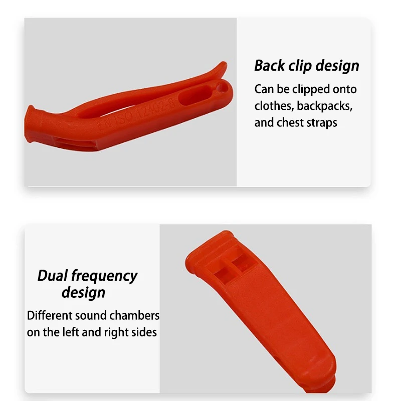 صافرة أمان محمولة متعددة الوظائف للحياة البحرية لتخفيف الفيضانات وصيد الأسماك والتدريب على السباحة #5
