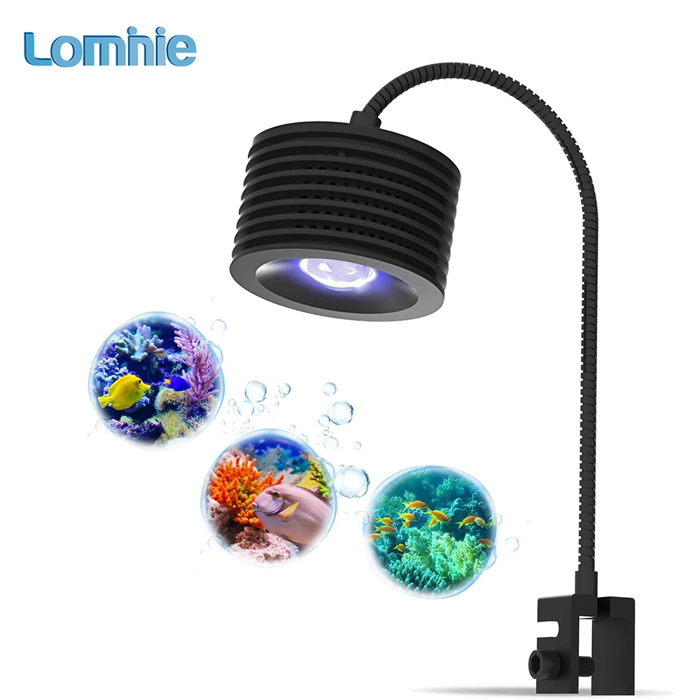 

Lominie Asta 20 Saltwater Remote WiFi Control 16W Full Spectrum Marine LED Aquarium Light For Nano Coral Reef Fish Tank