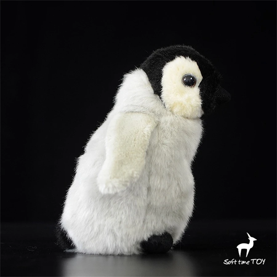 Baby Penguin High Fidelity Anime Cute Plushie Emperor Penguin Plush Toys Lifelike Animals Simulation Stuffed Doll Kawai Toy Gift